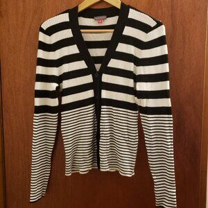 Vince Camuto Womens Button Up Sweater Size Large